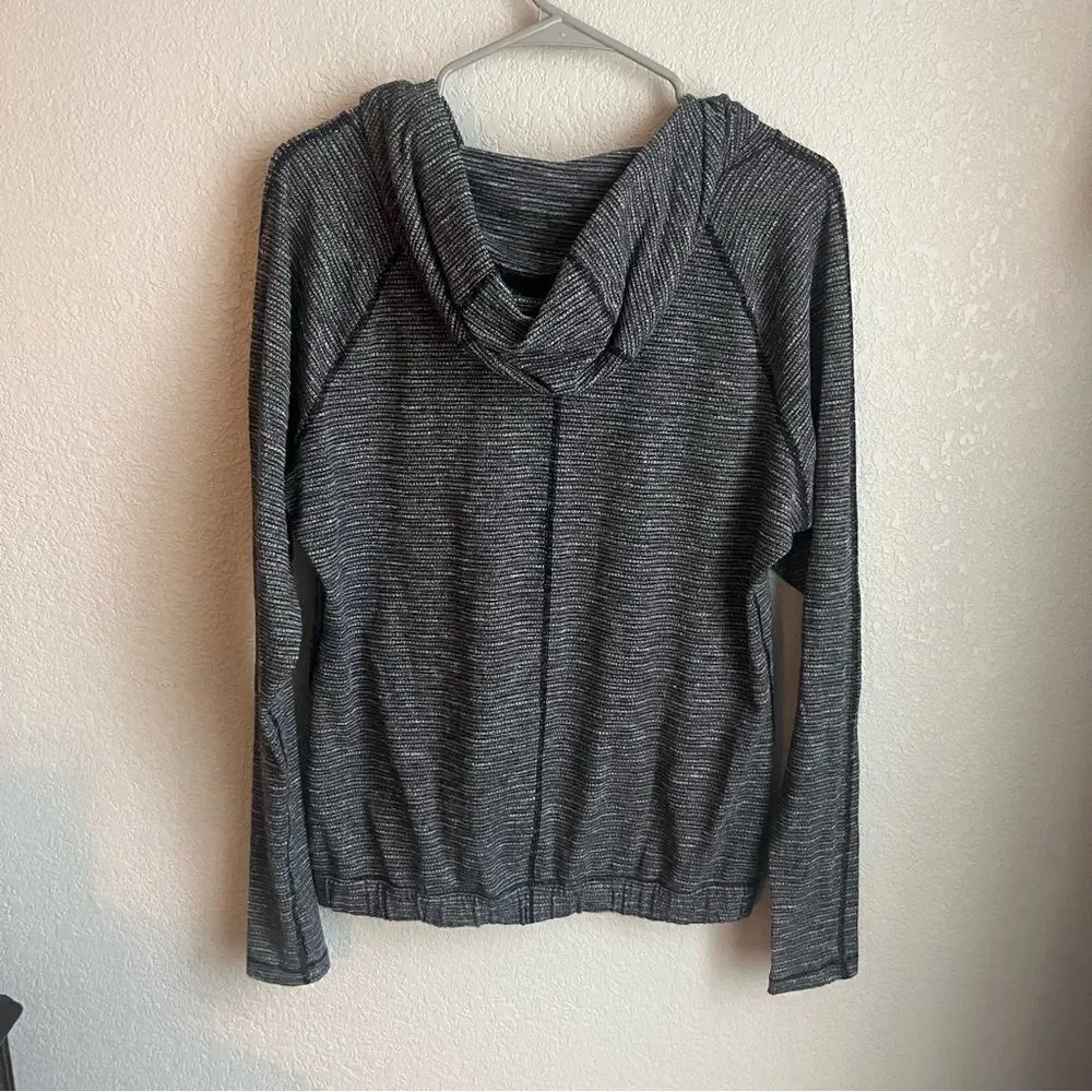Lululemon Pique Marled Gray Pullover